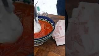 Outdoor Slavic Borsch. TG Cooking