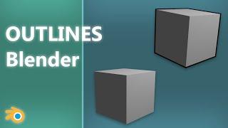 How to add Outlines to your meshes - Blender Tutorial