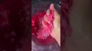 Boom by Gholibn ASMR - Liquid Watercolor (Red) #gymchalk #oddlysatisfying #shortscreate