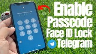 How to Secure Telegram Chats with Passcode and Face ID | Set Passcode in Telegram