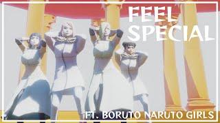 【MMD x 1K Sub Special】Feel Special ft. Boruto Naruto Girls