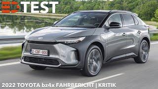 2022 Toyota bz4x Fahrbericht Review Verbrauch Reichweite Kritik Electric Drive Test Probefahrt