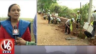 Warangal Rural Collector Haritha Participates Trekking In Pakala | Forest Day | V6 News