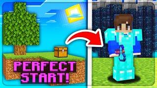 The Perfect Start | Minecraft Skyblock | AkumaMC