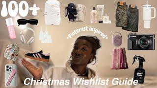 150+ PINTEREST GIFT IDEAS| Christmas wishlist ideas for *teen girls*| 2024 