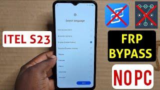 Itel S665L Frp Bypass Android 12 | Itel S23 Google Account Remove Without Pc