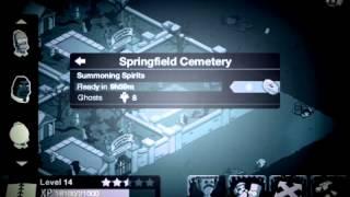 Ghost bombing for donuts -Simpsons Tapped Out Lv35 Halloween 2013---early unlock ghost bombs