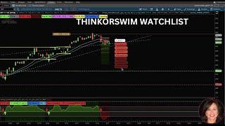 How to Use ThinkorSwim Watchlist Feature