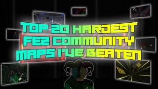 Top 20 Hardest FE2 Community Maps I've Beaten