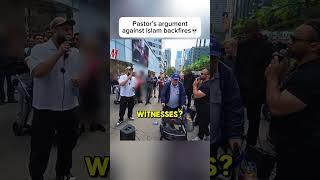 Famous Street Preacher Receives The Belt By The Orthodox Muslim #debate #christian #preacher #jesus