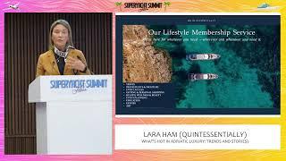 Lara Ham on Adriatic Trends and Lifestyle Management at Superyacht Summit Adria 2024