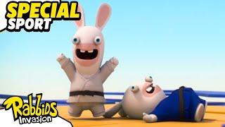 1 SPORT 1 MINUTE | JUDO & ARTISTIC GYMNASTICS | SPECIAL SPORT COMPILATION | RABBIDS INVASION