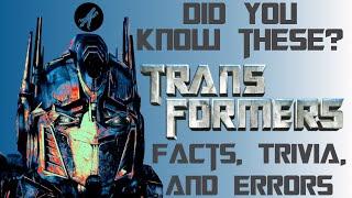 Transformers (2007) Facts, Trivia, and Errors Compilation Vol. 1