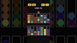 ball sort puzzle level 747