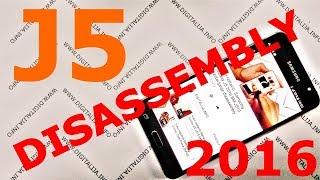 How to disassemble Samsung J5 2016 SM-J510 Disassembly