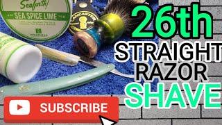 STRAIGHT RAZOR SHAVE #26