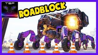 Crossout #588 ► ROADBLOCK - Mega Tank Build on 8x BigRam Wheeled-Legs