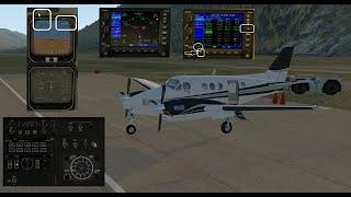 Default Beachcraft C90 Autopilot X-Plane 11