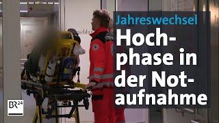 Hochphase in der Notaufnahme zum Jahresende | BR24