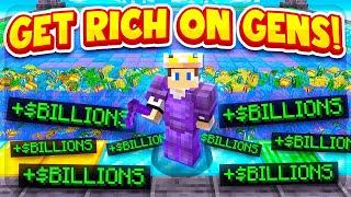 HOW TO GET *RICH* ON ANY GENS SERVER! (EASY META!) | Tycoon Gens | EnchhantedMC