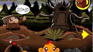 Мультик игра Счастливая обезьянка: Уровень 121 (Monkey Go Happy Stage 121)