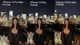 iPhone 14 Pro Max vs iPhone 15 Plus vs iPhone 15 Pro Max: NIGHT MODE Camera Test!