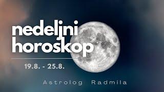 Astrolog Radmila - Nedeljni horoskop od 19.8. do 25.8. PUN MESEC U VODOLIJI