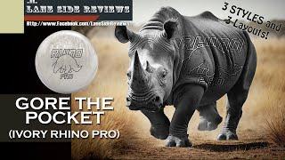 The NEW THICK SHELL IVORY Rhino Pro from Brunswick!