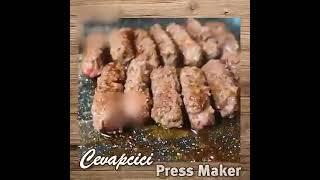 One Press Cevapcici Maker Burger Hot Dog Meat Sausage Kroketten Handmade Kitchen Easy Cooking Gadget