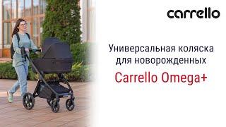 Красивая и функциональная коляска Carrello Omega Plus станет надежным помощником во время прогулок