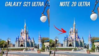 Galaxy S21 Ultra vs Note 20 Ultra Camera Test Comparison After Updates