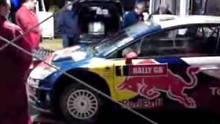 Sebastien Loeb  - Stalls His Car