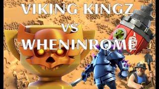Viking Kingz vs WhenInRome
