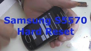 Samsung S5570 HardReset