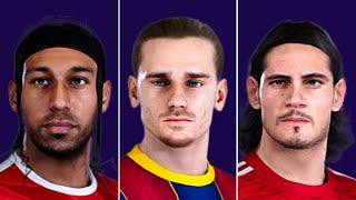 eFootball PES 2021 Season Update - All the faces of Data Pack 6.00 ~ DLC 6.0