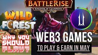 Top 3 Web3 Games you NEED TO TRY this May! | P2A