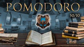 RAVENCLAW  POMODORO Study Session 50/10 - Harry Potter Ambience  Focus, Relax & Study in Hogwarts