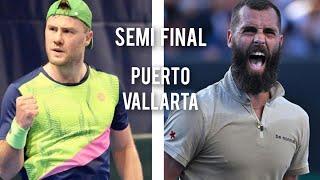 Illya Marchenko VS Benoit Paire | ATP Challenger Puerto Vallarta Mexico 2023 | Semi Final