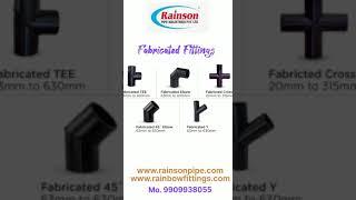 All Fittings Product from Rainson Pipe Industries Pvt. Ltd. #rainsonpipeindustries  #fittings #short