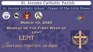 Catholic Mass Today | Daily Mass |  St. Jerome Catholic Church and School Live Stream