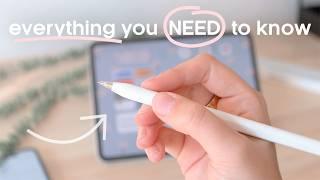 ️ Apple Pencil Tips & Tricks  | everything you NEED to know !