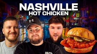 Brits Try NASHVILLE CHICKEN sandwiches!