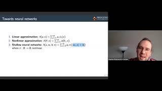 Stephan Wojtowytsch -  Optimal transport for non-convex optimization in machine learning