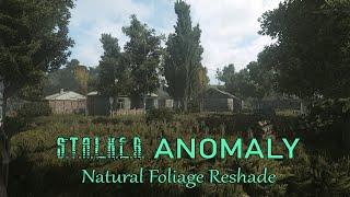 STALKER ANOMALY 1.5.2 - NATURAL FOLIAGE RESHADE