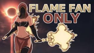 Can I beat Dark Souls 3 with only the Flame Fan Pyromancy?