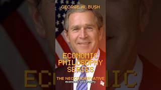 #GeorgeBush the #Neoconservative 🟥 explaining the #economics philosophy of W. #politics #middleeast