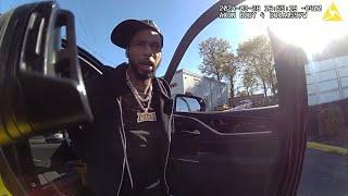 Bodycam: Rapper "Key Glock" (Young Dolph's cousin) detained after traffic stop turns up guns, w**d