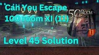 Can you escape the 100 room 11 Level 45 Solution