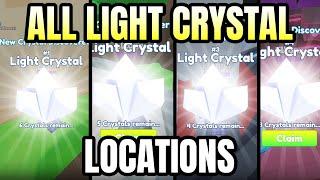 All Light Crystal Locations in Bubble Gum Simulator Infinity (Roblox)