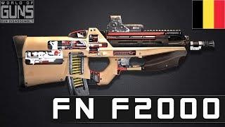 How does FN F2000 rifle work?